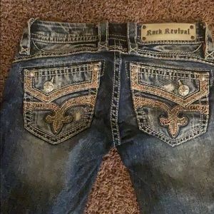 Rock Revival Barney Destructed Skinny